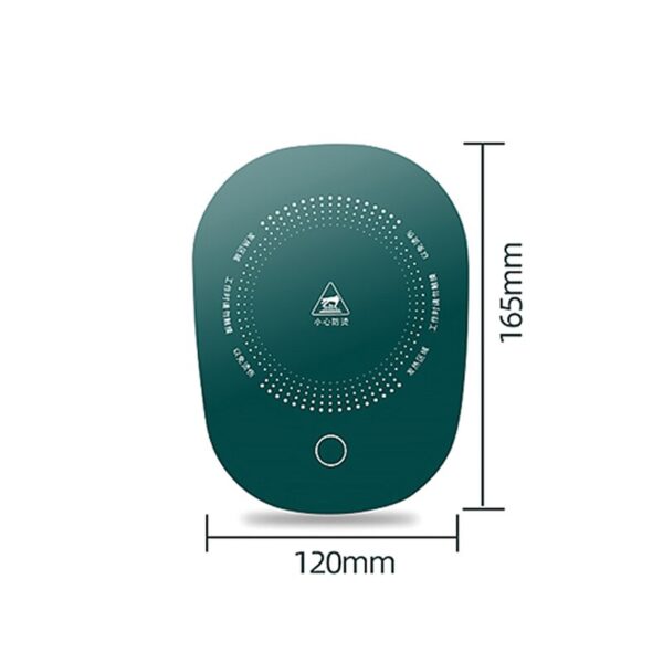 1 PCS Electric Heated Coffee Mug Heating Coaster for Home Office Milk Tea Water Heating Mat Smart Thermostatic Warmer Pad - Image 2