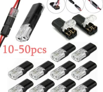 10-50pcs 2 Pin Way Plug Car Waterproof Electrical Connector Wire Cable Automotive Electrical Connector Strip Terminal Connection