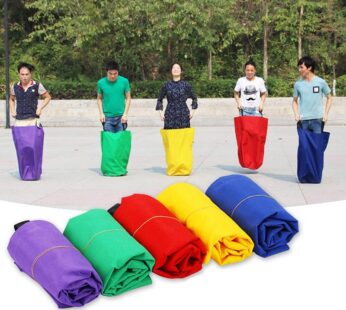 1pc Outdoor Fun Speelgoed School Activiteit Sack Race Bag Kids Adult Familie Sack Racing Games Springen Sport Training Party HOT