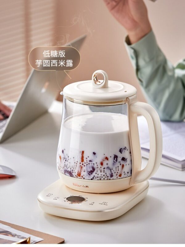 220V Bear Health Pot Household HealthCare Pot Multi-Functional Office Small Glass Tea Maker Tea Kettle Tea Brewing Pot Health - Image 3