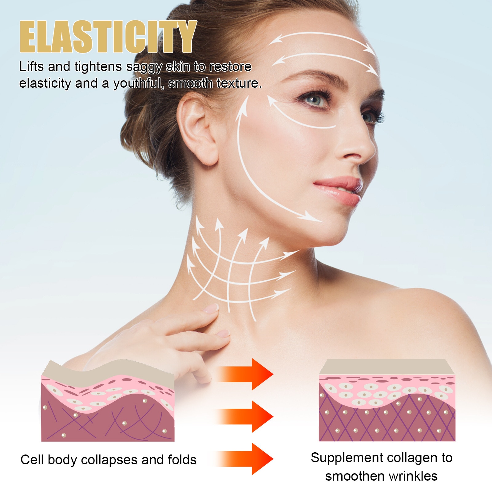 Instant Wrinkle Remove Serum Retinol Lifting Firming Anti Aging Essence Fade Fine Lines Whitening Face Skin Care Korea Cosmetic - Image 4