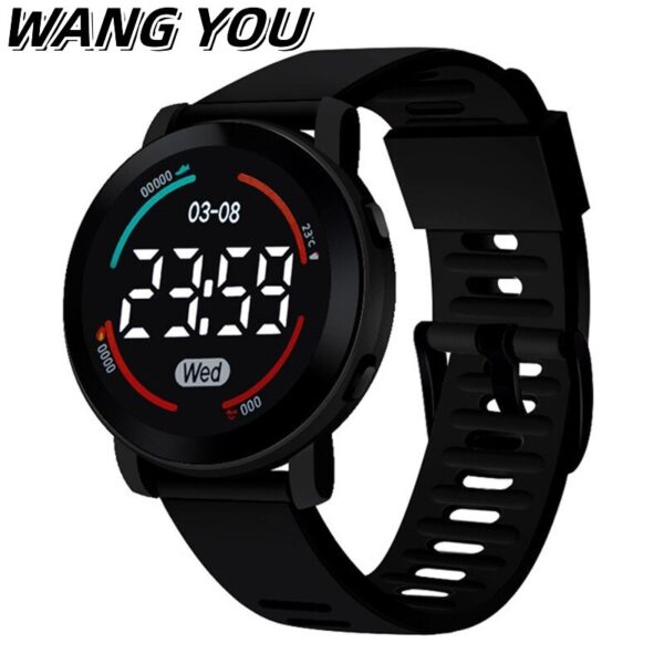 M6 Couple Watches Fashion LED Digital Watch for Men Women Sport Silicone Casual Watch Electronic Clock New - Image 6