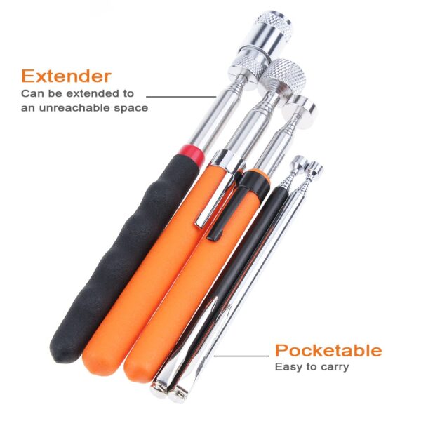 Mini Telescopic Magnetic Magnet Pen Handy Tool Capacity For Picking Up Nut Bolt Extendable Pickup Rod Stick Tools Dropship - Image 6