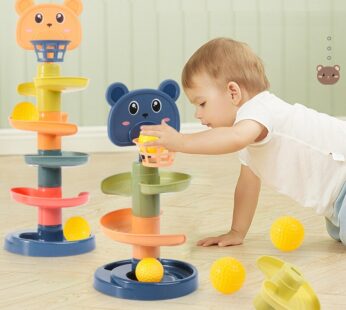 Montessori Toys Baby 0 12 24 36 Months Track Rolling Ball Push Pop Sliding Ball Early Education Toys Games Children Sensory Toy