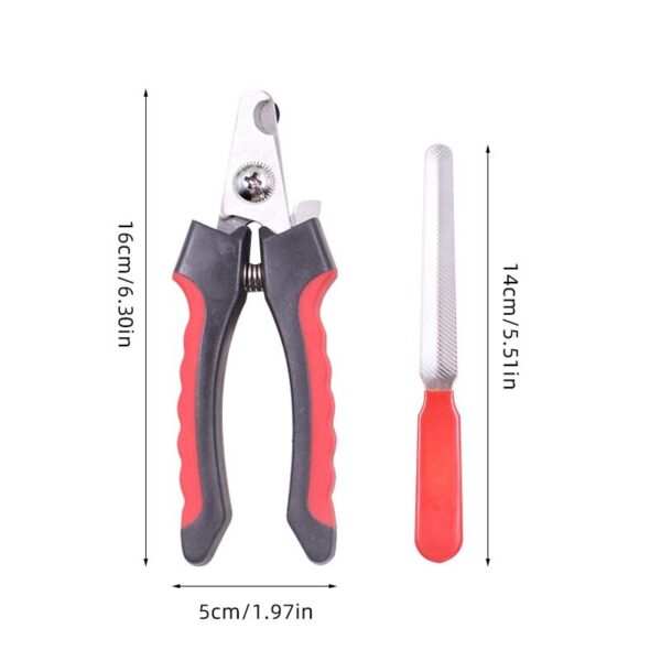 Pet Nail Clippers Professional Dog Cat Nail Trimmer Labor Saving Multifunctional Nail Cutter Pet Grooming Supplies - Image 6