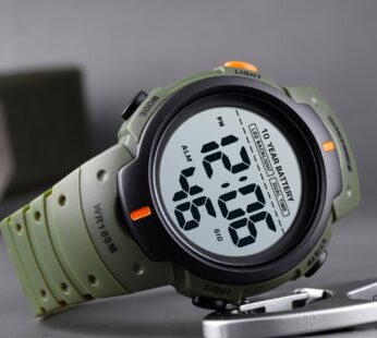 SKMEI Outdoor Sport Watch 100M Waterproof Digital Watch Men Fashion Led Light Stopwatch Wrist Watch Men’s Clock Reloj Hombre