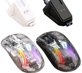 Wireless Gamer Mouse RGB Lighting 3 Modes Electronic Competition Mice Bluetooth-Compatible 5.0/2.4G/USB-C for ESports Office